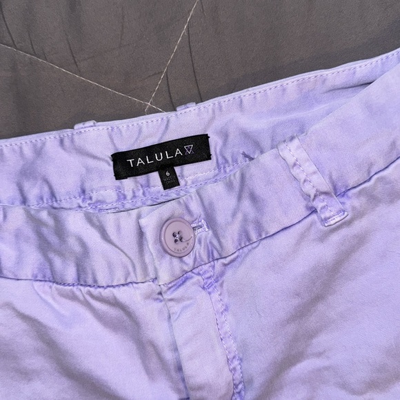 ARITZIA TALULA PURPLE PANTS - Picture 2 of 3